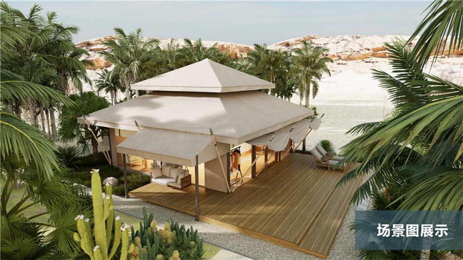 道真野奢帐篷露营